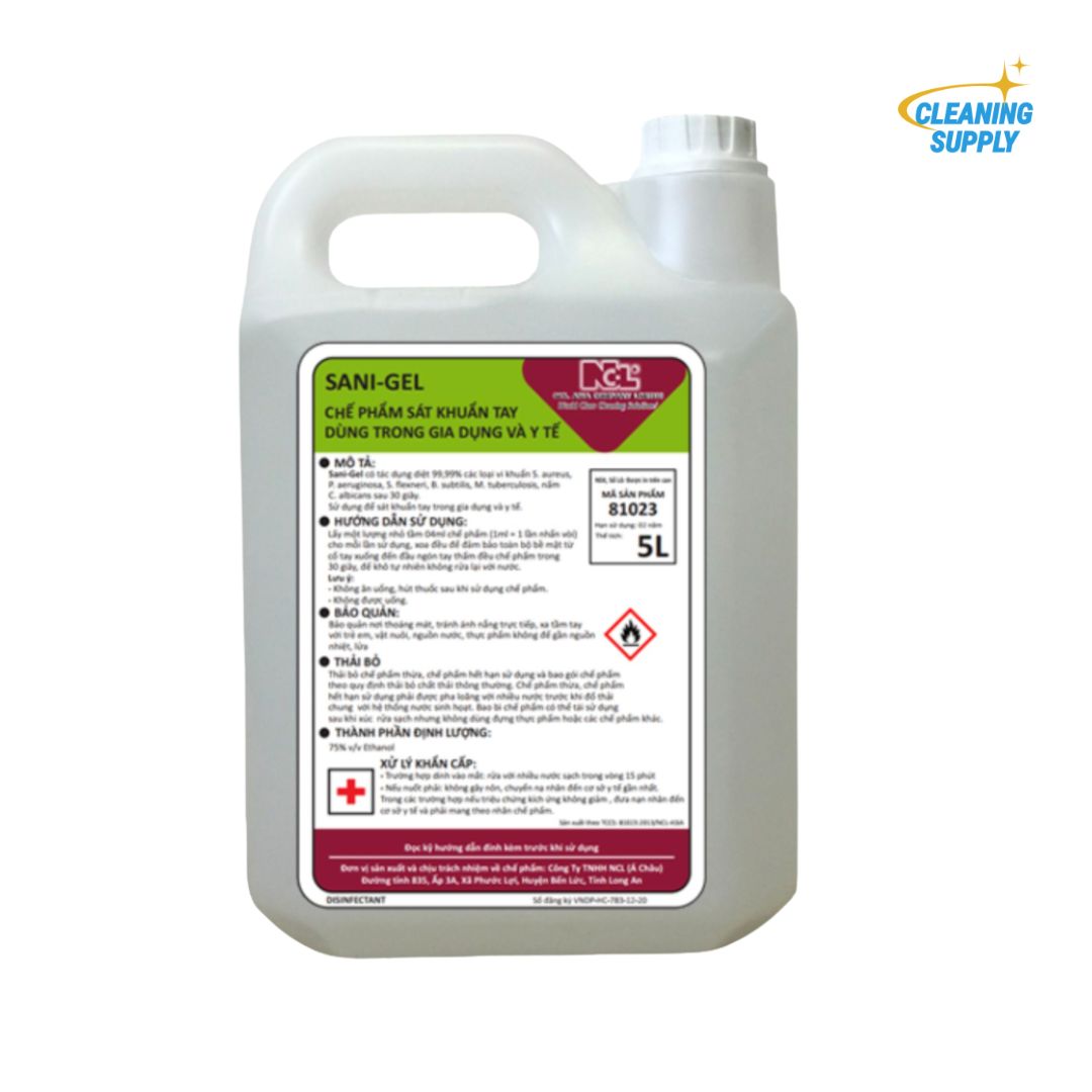 SANI-GEL Gentle Antibacterial Hand Sanitizer 5L - Image 2