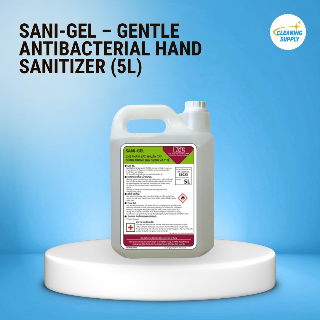 SANI-GEL Gentle Antibacterial Hand Sanitizer 5L
