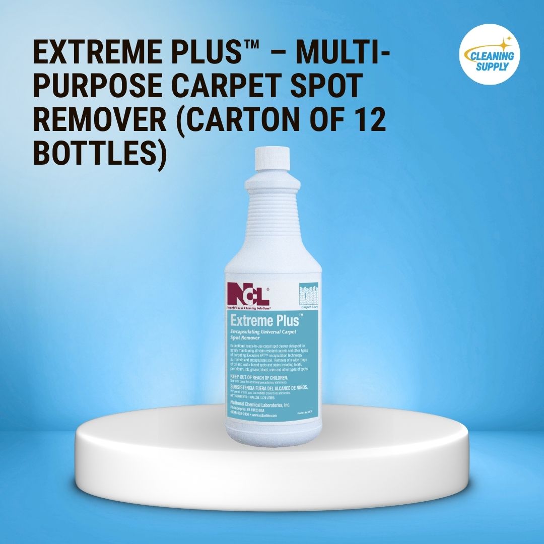 EXTREME PLUS™ – Multi-Purpose Carpet Spot Remover (Case of 12 Bottles)
