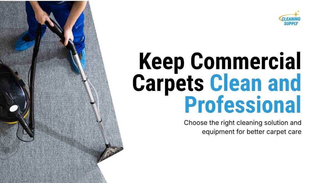 How to Clean Carpet for Your Business: Choosing the Right Cleaning Solution