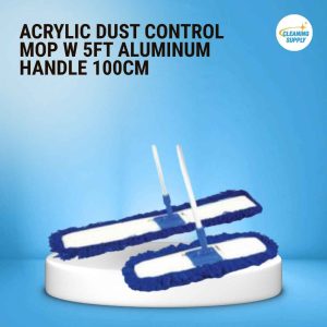 Acrylic Dust Control Mop w 5ft Aluminum Handle