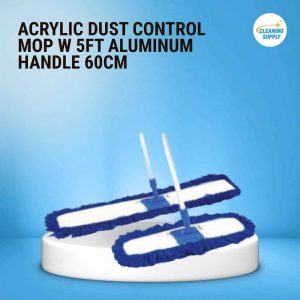 Acrylic Dust Control Mop w 5ft Aluminum Handle