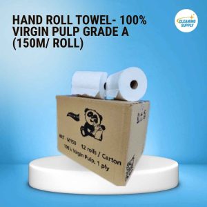 Hand roll towel- 100% Virgin Pulp grade A  (150M/ roll)