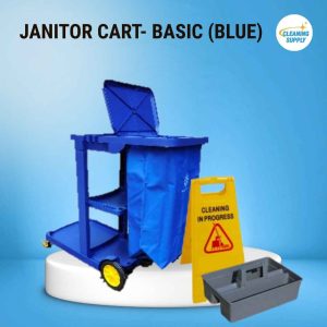 Janitor Cart- Basic (Blue)