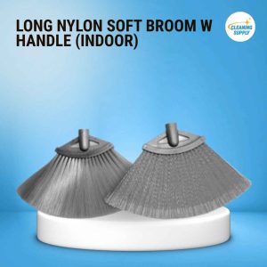 Long Nylon Soft Broom w Handle (Indoor)